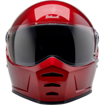 Lane Splitter 22.06 Casco — L, rojo cereza metálico, brillo